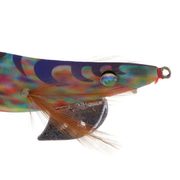 Anti Light Squid Jig Hook Cuttlefish Saltwater  Green Stripes