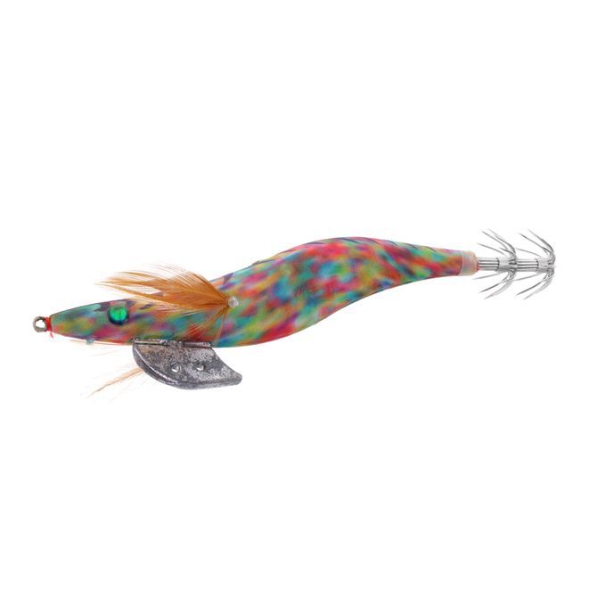 Anti Light Squid Jig Hook Cuttlefish Saltwater  Green Stripes