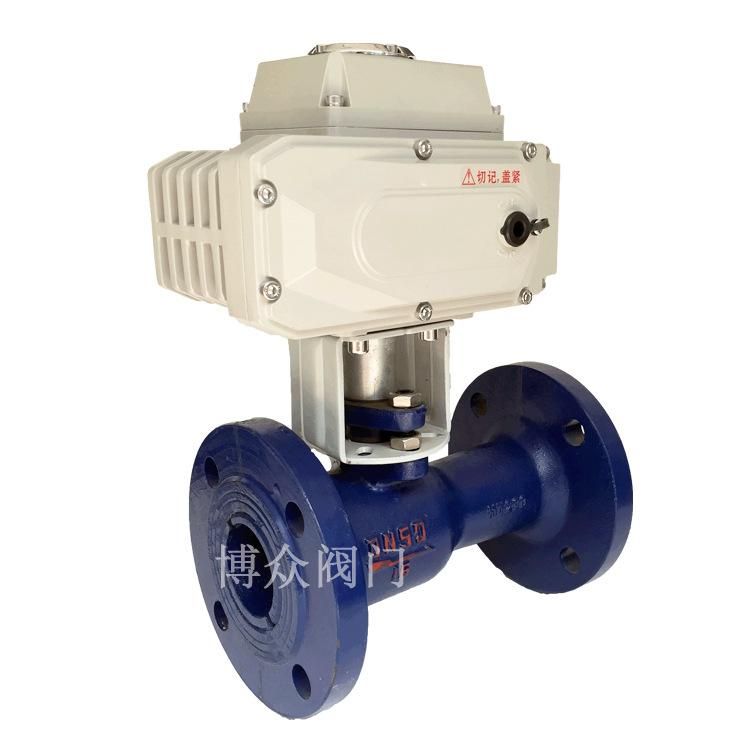Electric High Temperature Flanged Ball Valve Carbon Steel Q941 Integrated Electric Globe Valve at High Temperature Steam Valve