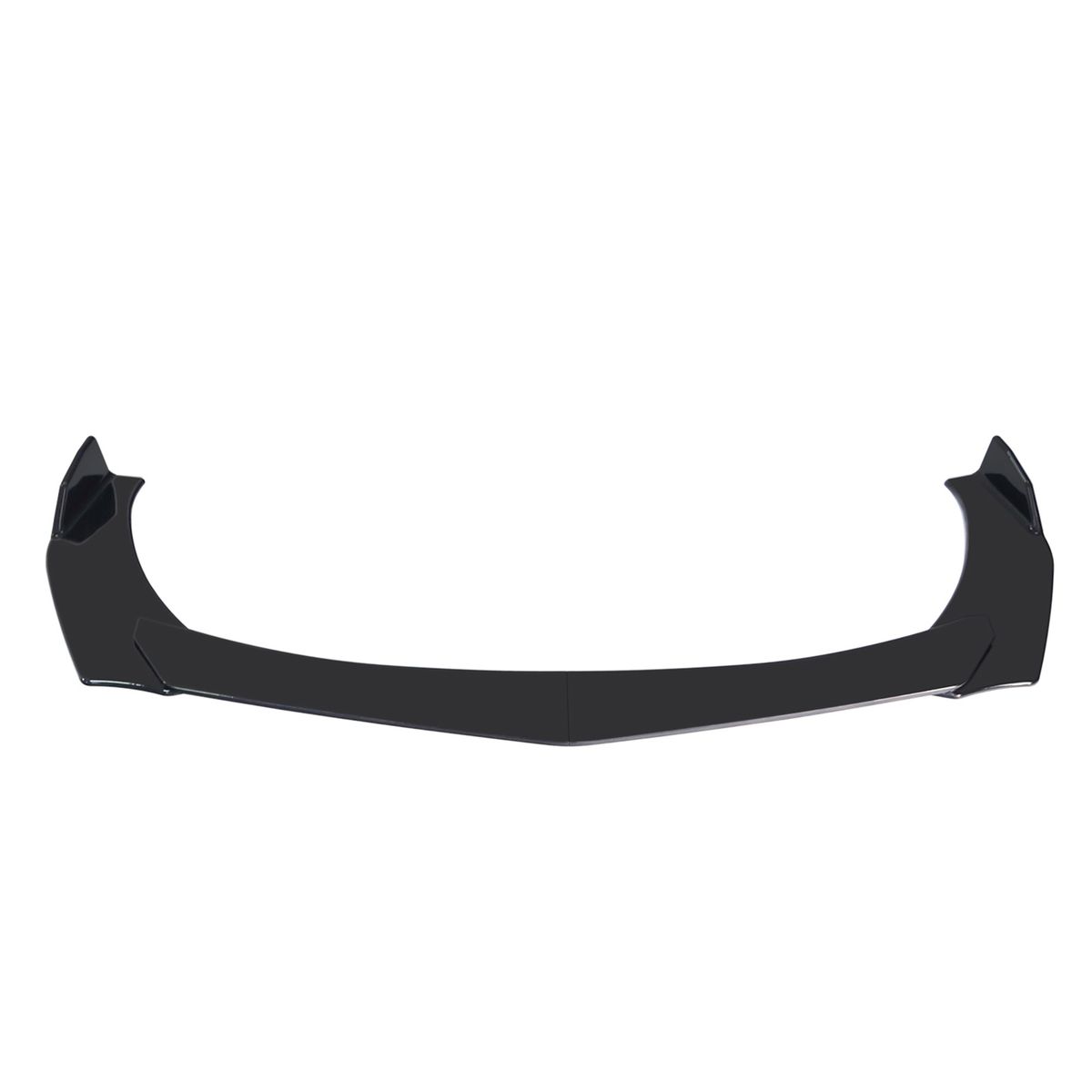 4 Pieces Car Front Bumper Lip Body Kit Spoiler Splitter ABS