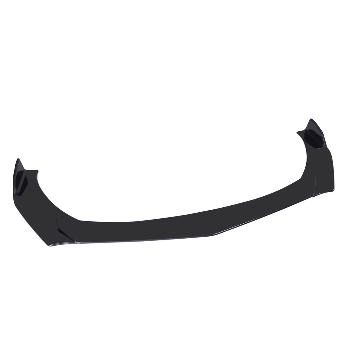 4 Pieces Car Front Bumper Lip Body Kit Spoiler Splitter ABS