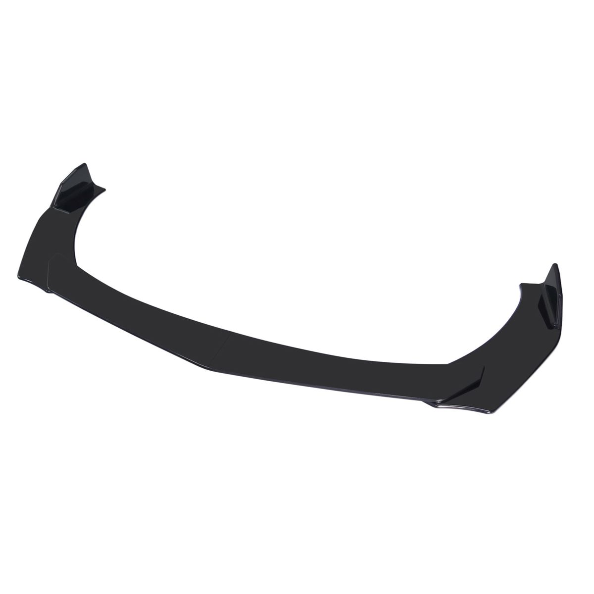 4 Pieces Car Front Bumper Lip Body Kit Spoiler Splitter ABS