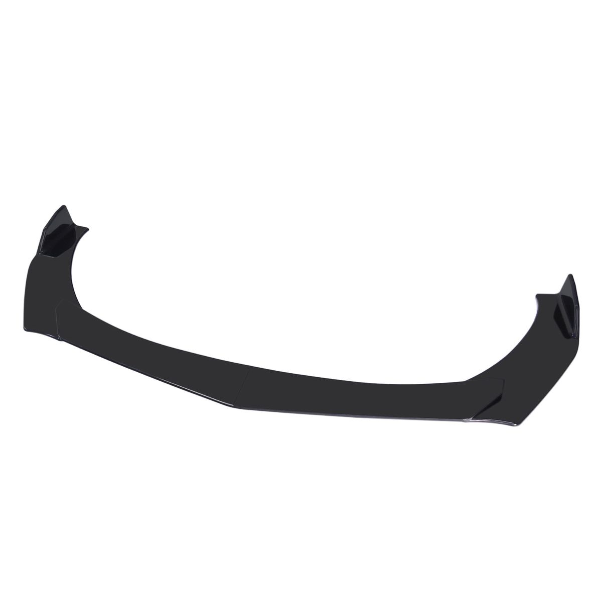 4 Pieces Car Front Bumper Lip Body Kit Spoiler Splitter ABS