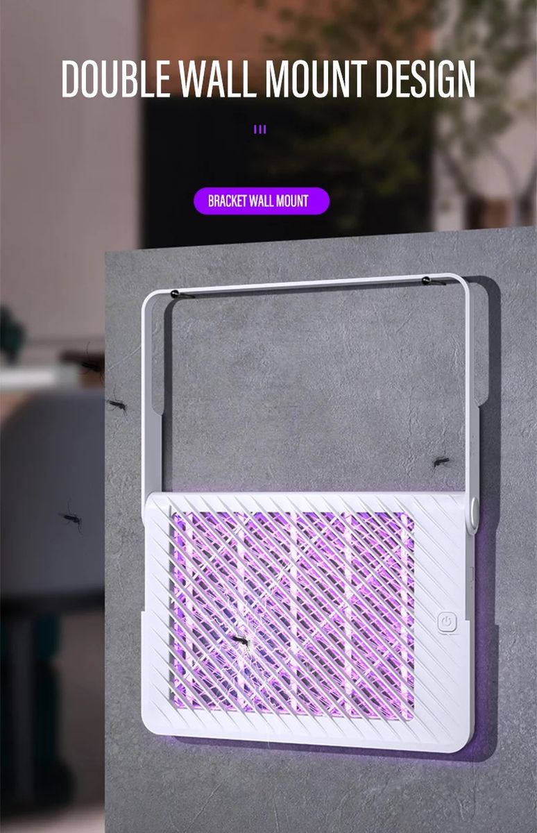 Electric Mosquito Killer UV Lamp Fly Bug Zapper Swatter