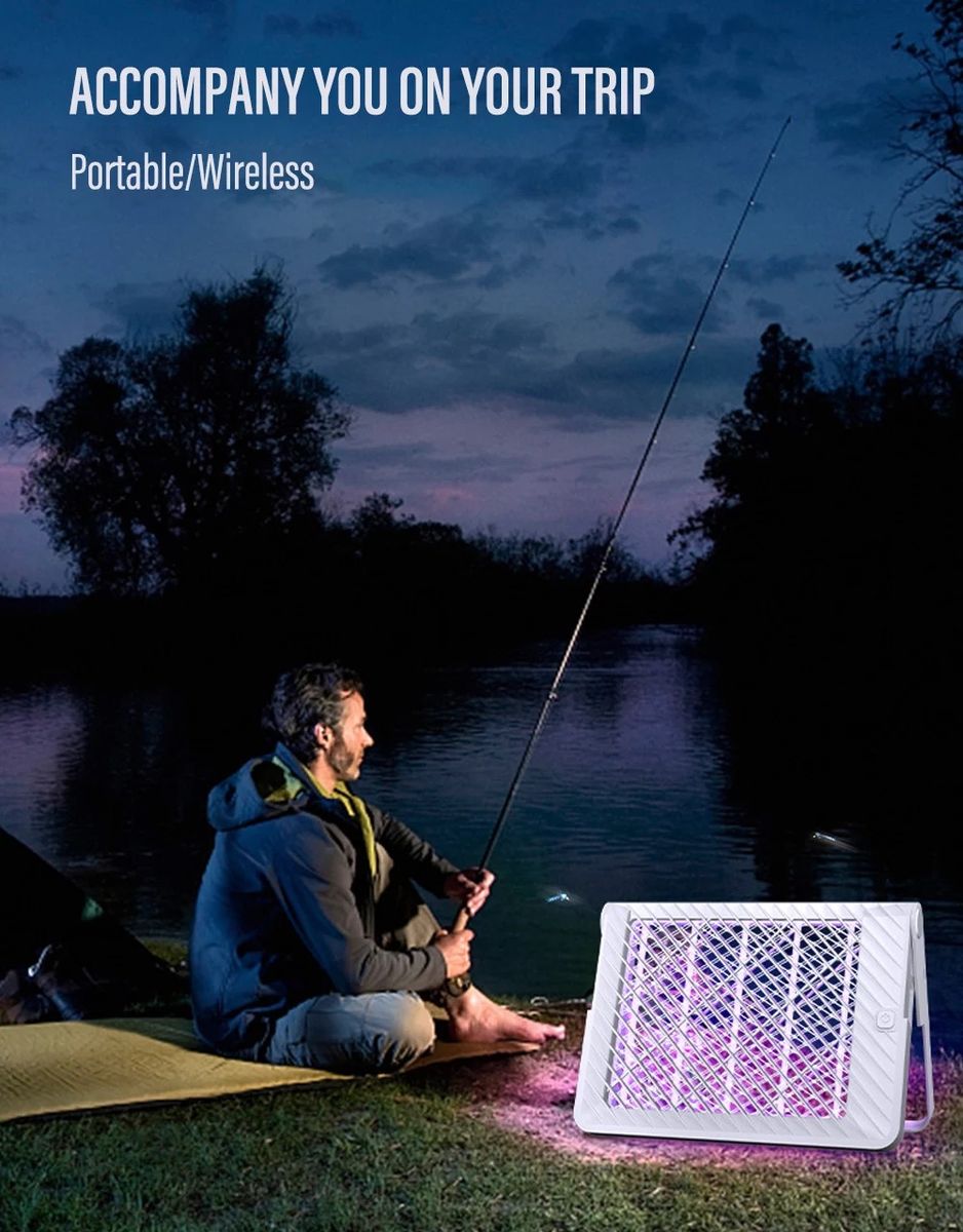 Electric Mosquito Killer UV Lamp Fly Bug Zapper Swatter