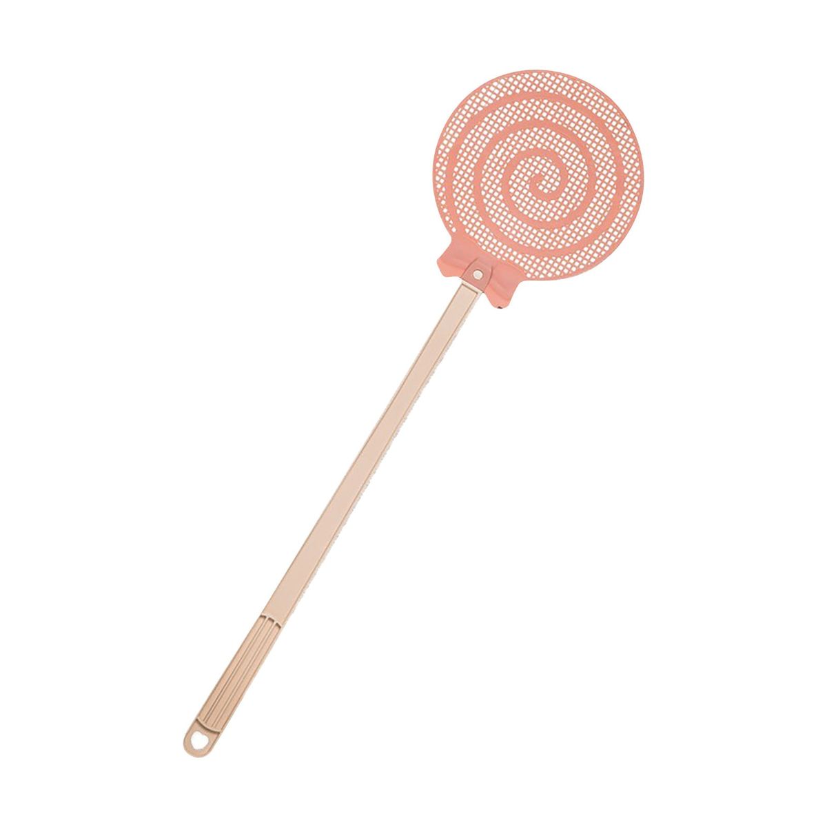Fly Swatter Mosquito Swatter Lollipop Plastic Long Handle