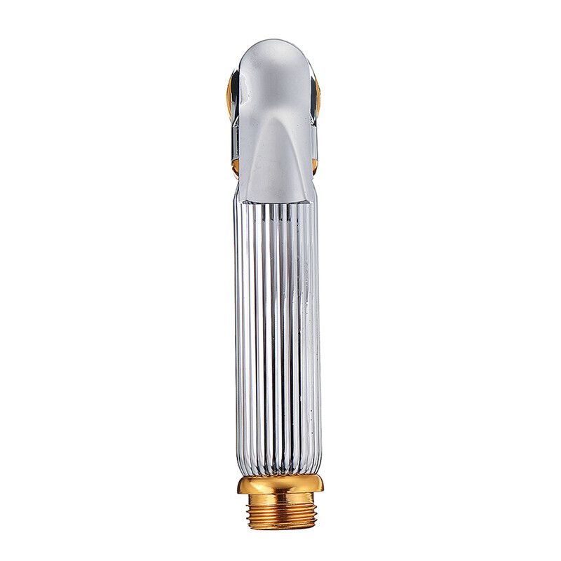 Zinc Alloy Handheld Ruled Bathroom Bidet Portable Pressurized Toilet Bidet Spray Shower Head Water Sprayer Cloth Diaper Sprayer For Personal Hygiene