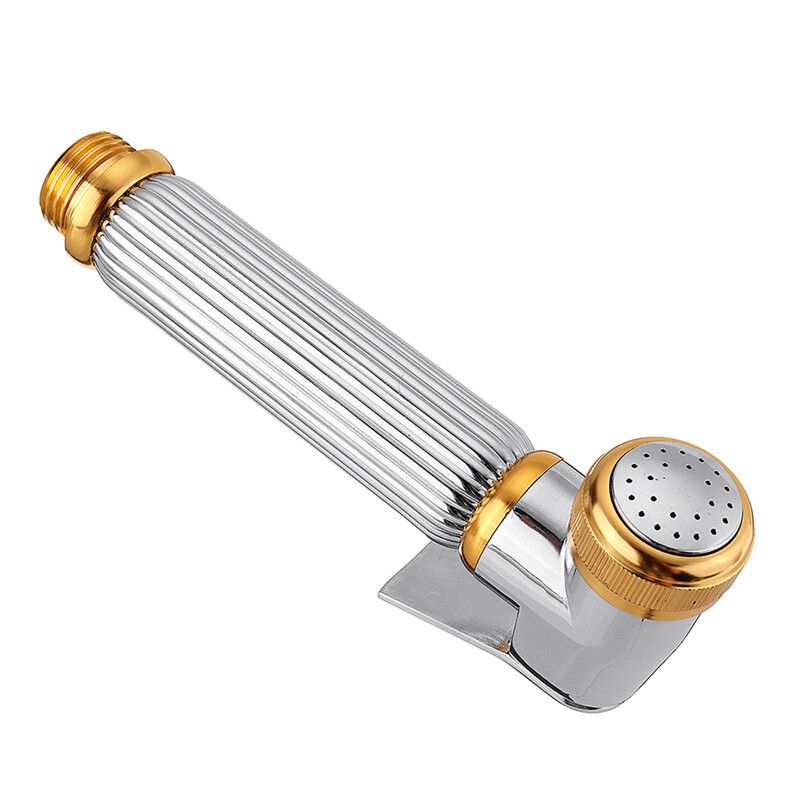Zinc Alloy Handheld Ruled Bathroom Bidet Portable Pressurized Toilet Bidet Spray Shower Head Water Sprayer Cloth Diaper Sprayer For Personal Hygiene