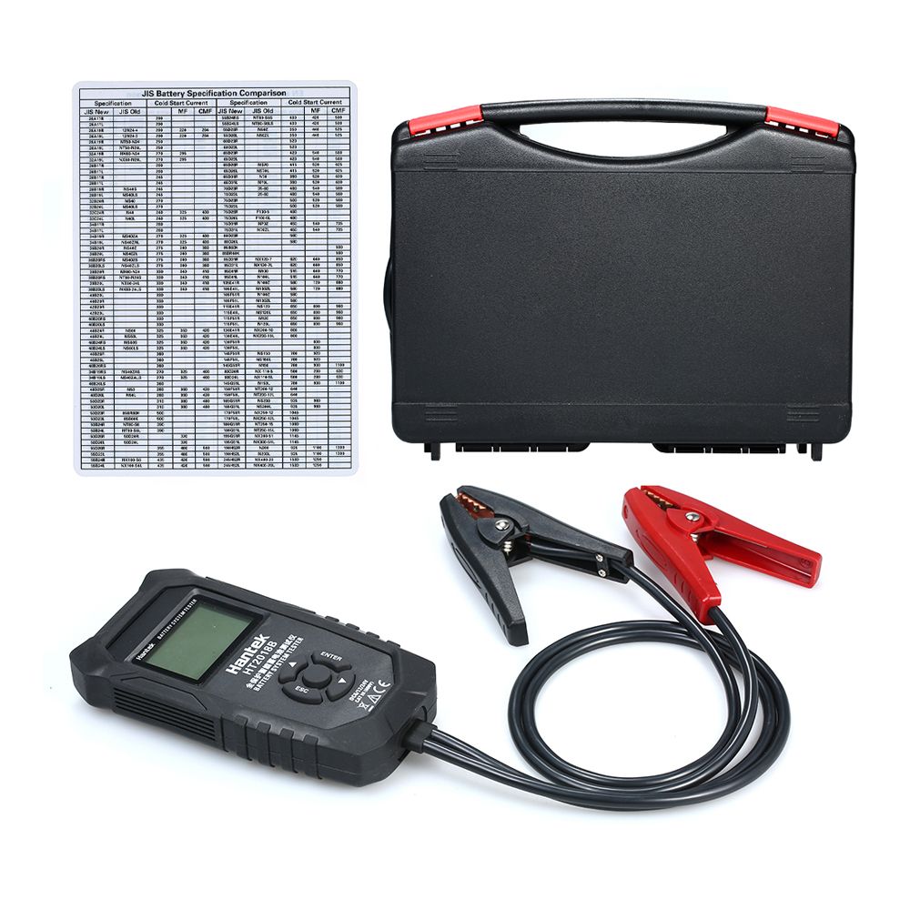 Hantek 6V 12V 24V LCD Digital Car Battery Analyzer