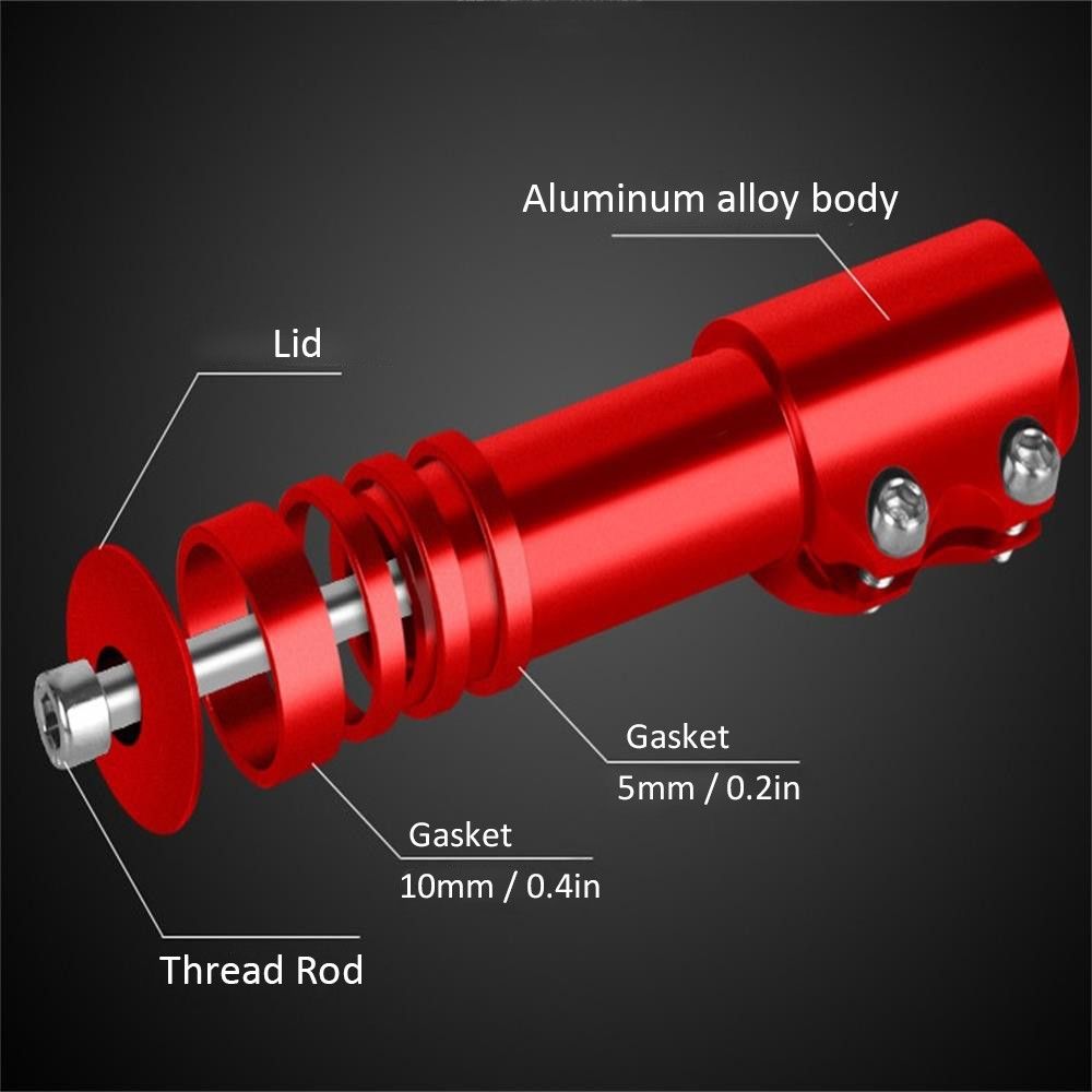 Aluminum Alloy Bike Fork Stem Extender Handlebar Riser