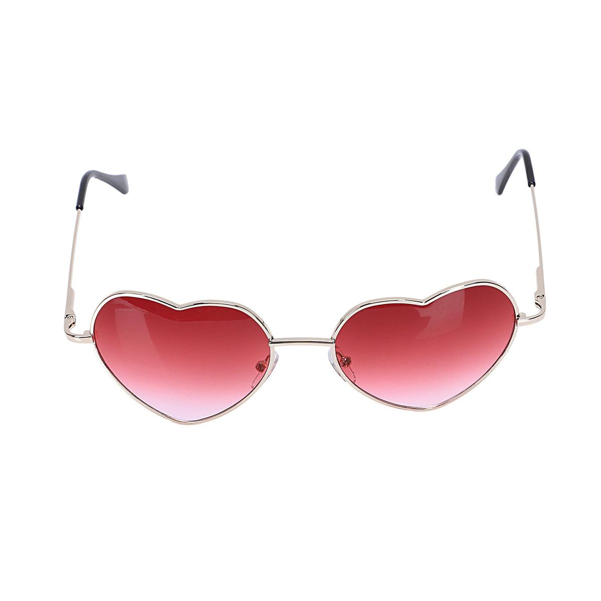 Gradient Colored Sunglasses Cute Heart-Shaped