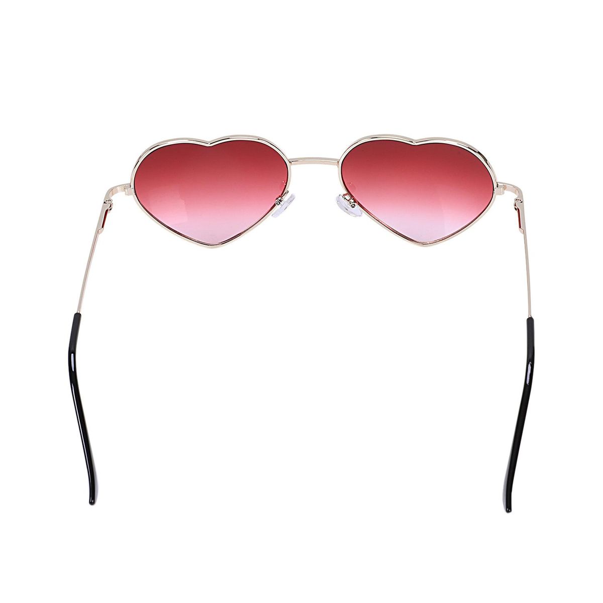 Gradient Colored Sunglasses Cute Heart-Shaped