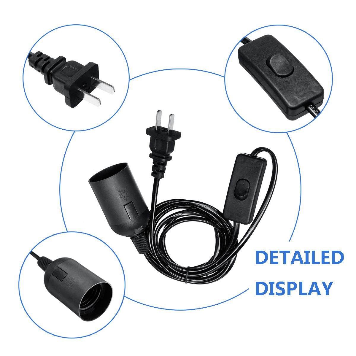E27 Infrared Ceramic Heat Emitter Lamp Bulb /Holder For Reptile Pet Brooder New US