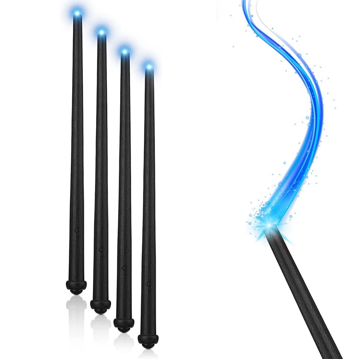 8 Pcs Wand Magics Light and Sound Toy Wizard Wands