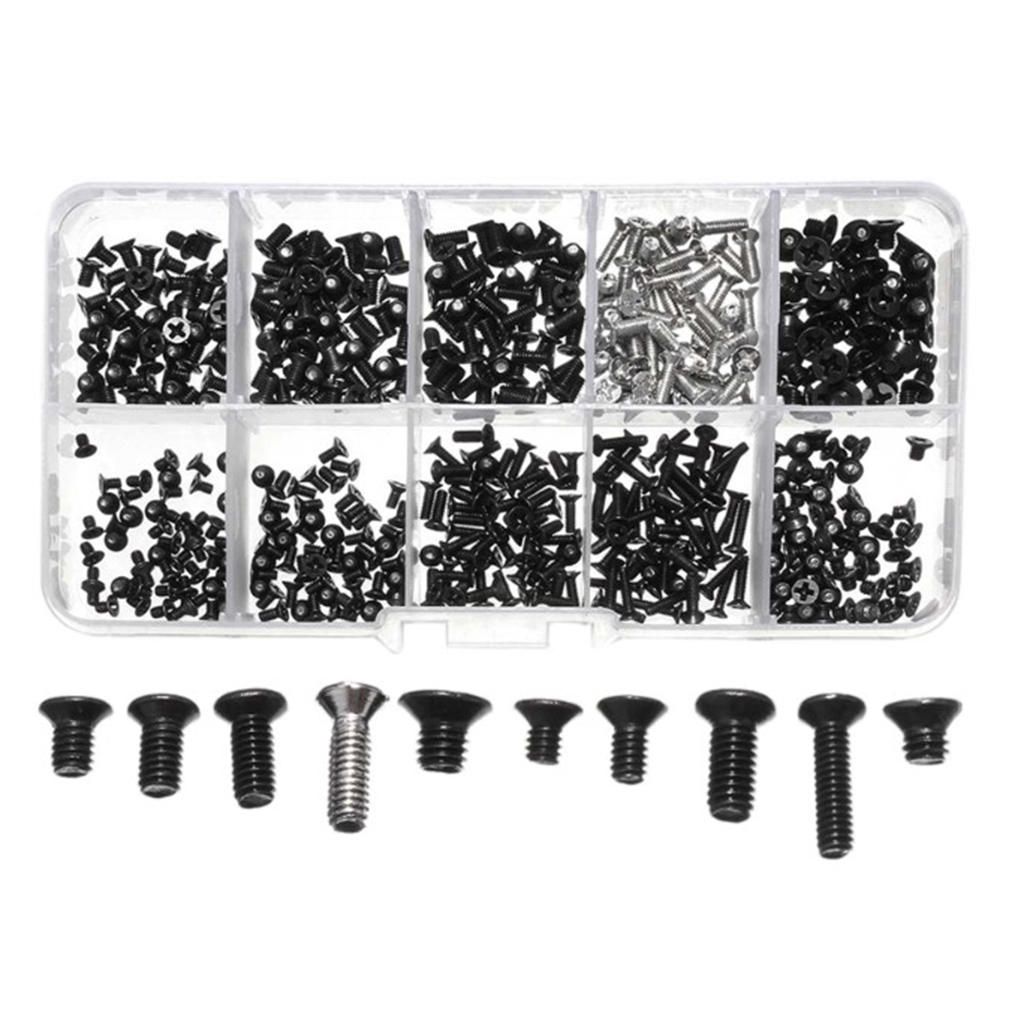 1000pcs Laptop Screws Tool Kit For HP Dell Lenovo Sony Toshiba Samsung