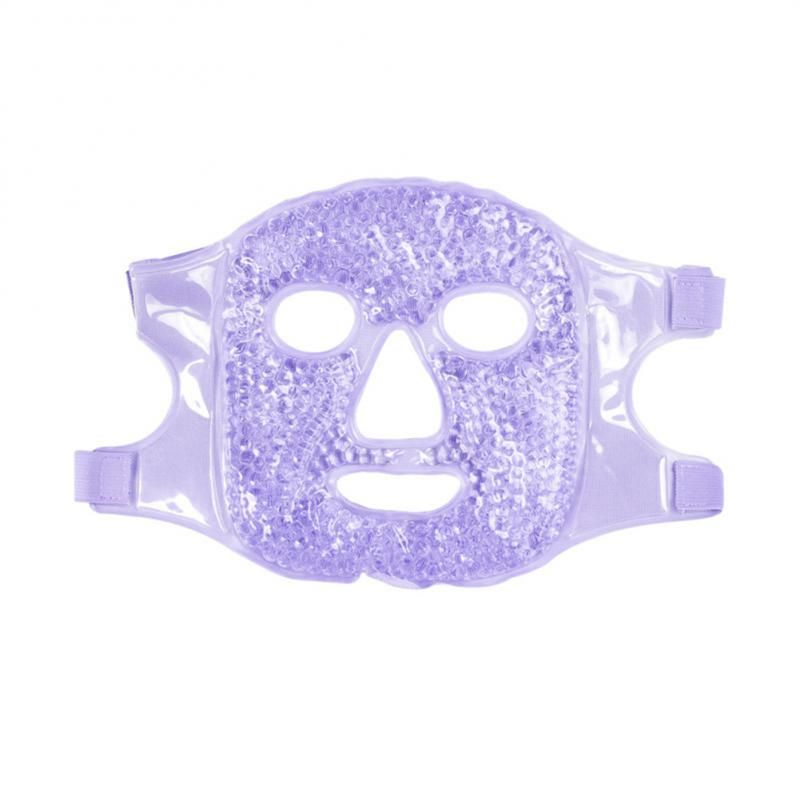 PVC  Ice Face Mask Cool/Hot Compress Dual Use Ice  Face Mask Anti Wrinkle Relieve Fatigue Skin Firming SpaTherapy Ice Pack ACU