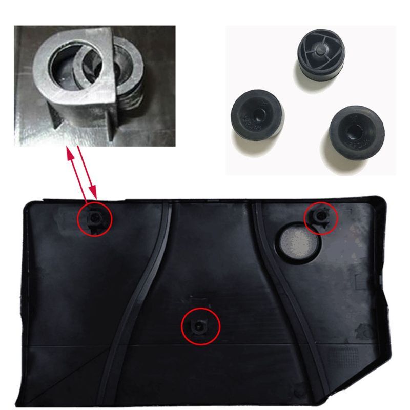 Engine Protective Cover Rubber Cushion Engine Under Guard