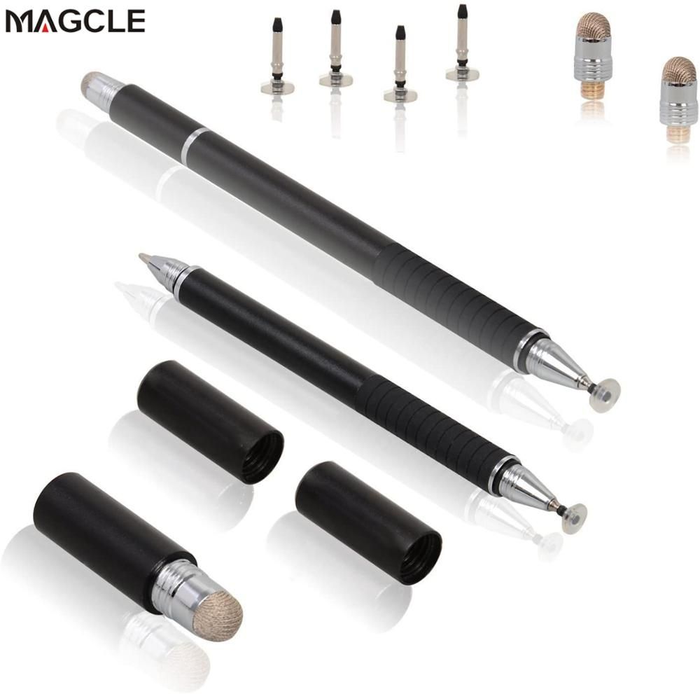 3 In 1 Fiber Stylus Pen Drawing Tablet Pens Capacitive