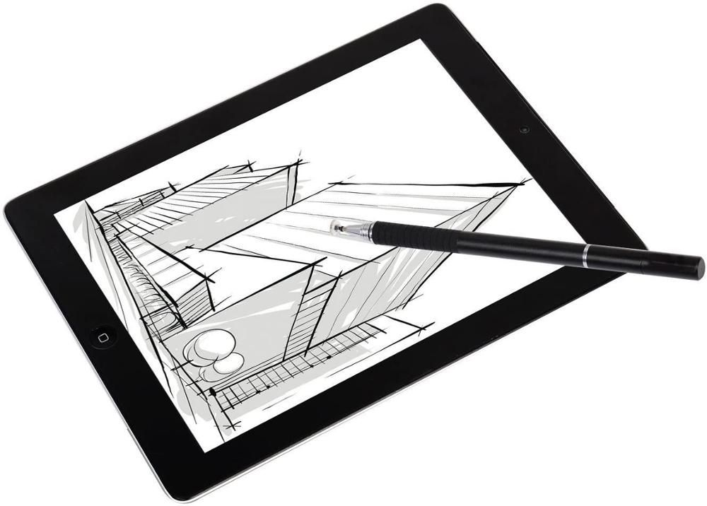 3 In 1 Fiber Stylus Pen Drawing Tablet Pens Capacitive