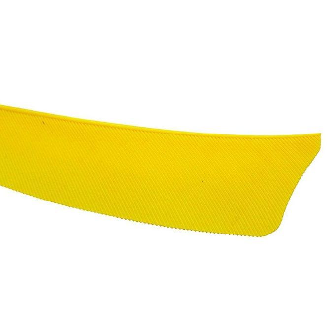 12pcs Shield Archery 4 Inch Natural Turkey Arrow Feathers Yellow