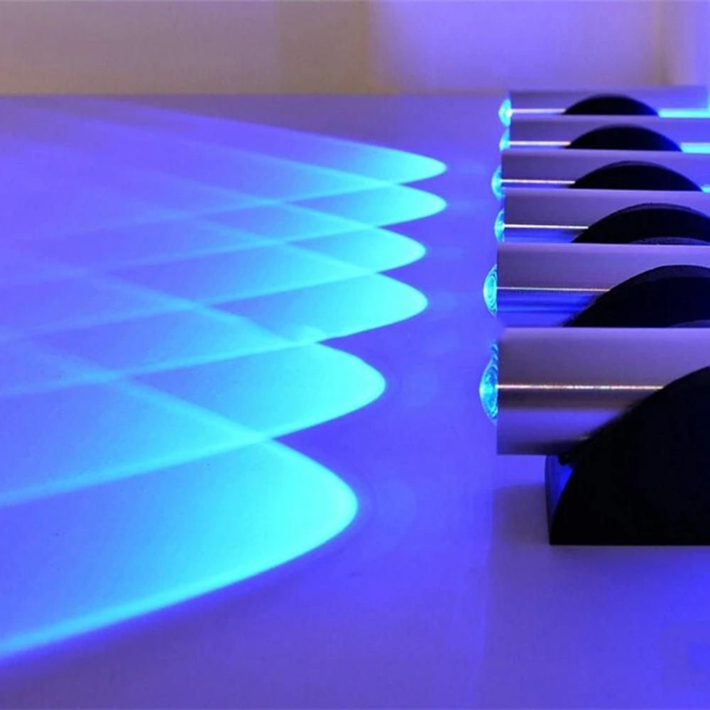LEDs Wall Lamp Two-Sided Lighting 176-265V Indoor Wall Sconces Aluminum Exterior Lights Fixture for Bedroom Stairs Hallway Living Home Decor