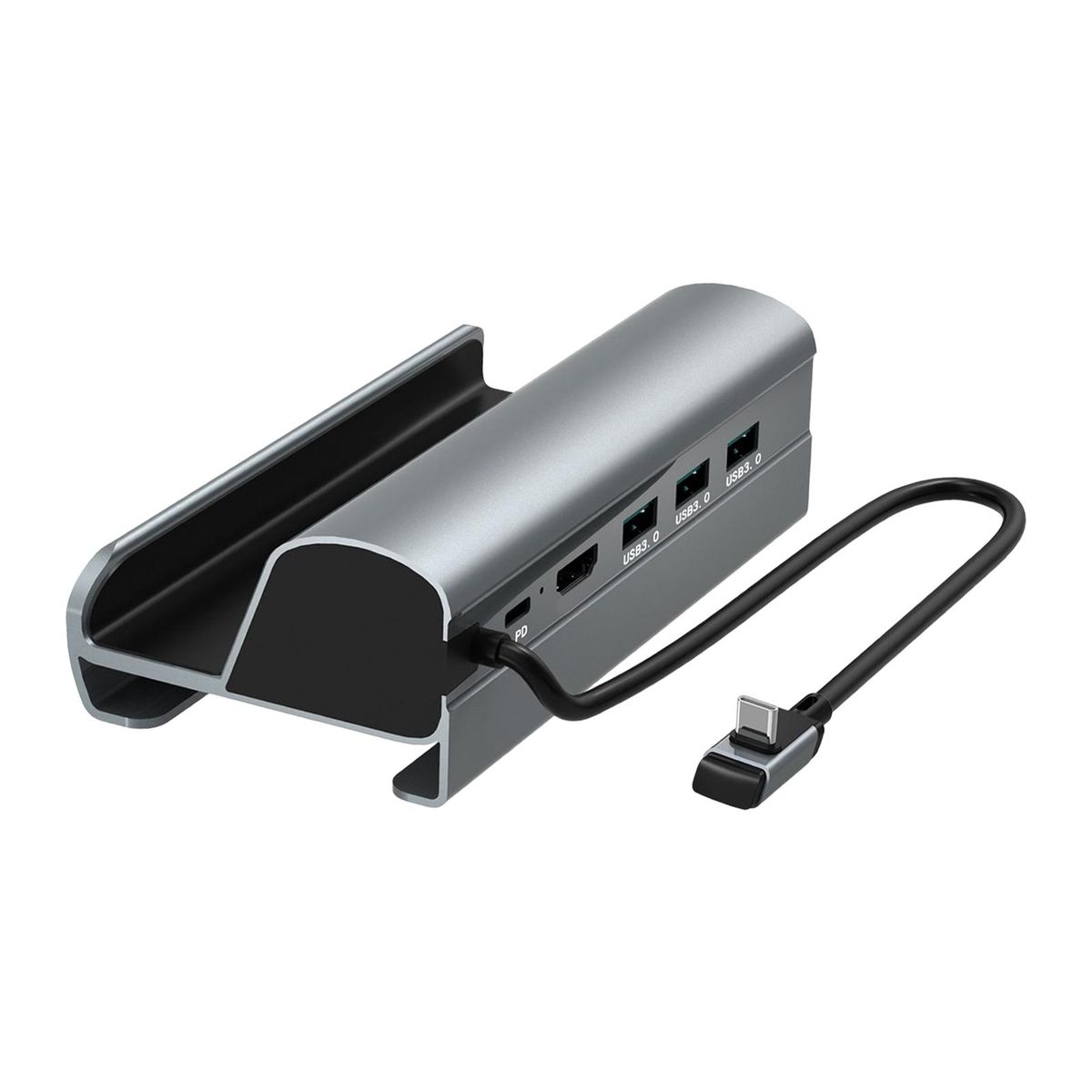 Multiport Adapter Hub Lightweight USB C Hub For Phone Keyboard Monitor