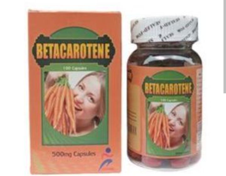 Beta Carotene Capsule With Vitamin A