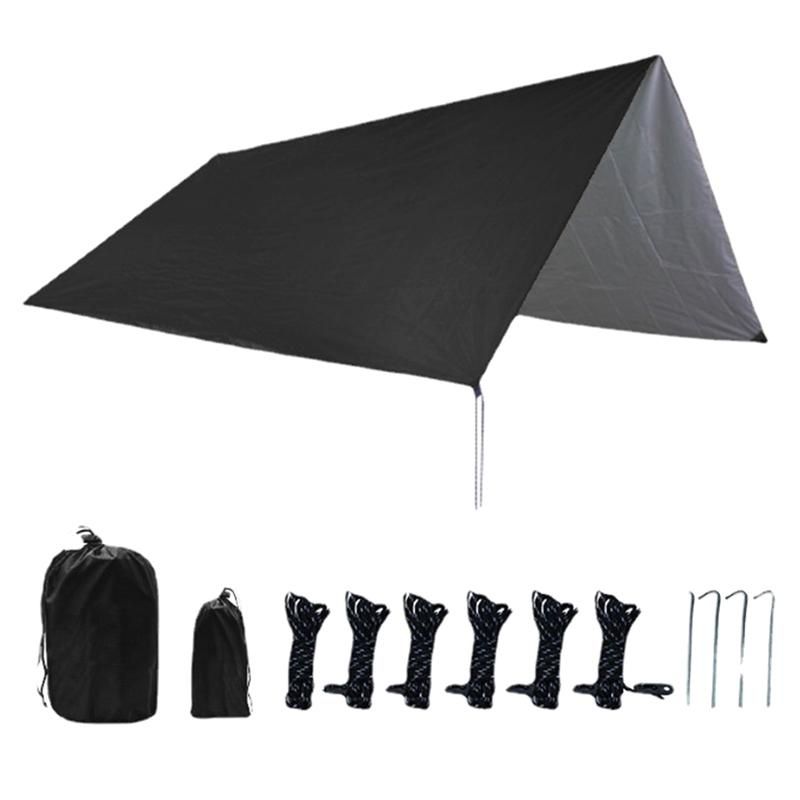 Hammock CampingTent Tarp Set -Rain Tarp for Camping Hammock Rain and Sun Shade Waterproof for HouseholdCampig Outdoor