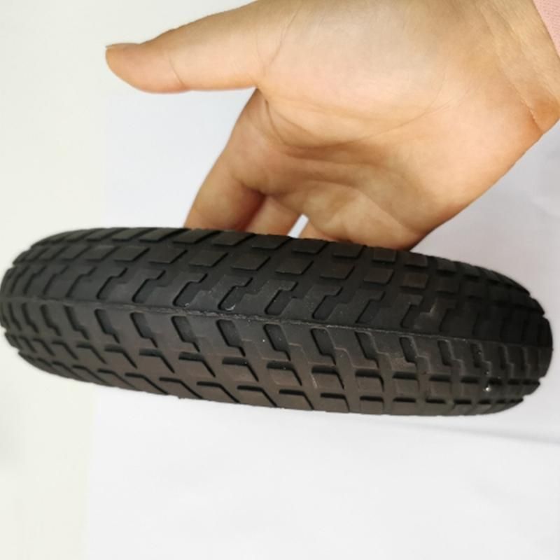 1Pair 10 Inch Electric Scooter Tire Tyre for Xiaomi M365 10 x 2/ 2.5 Solid Tire Damping Tire Rubber Wheels Tyres
