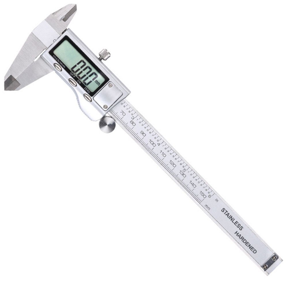 Digital Stainless Steel Calipers Micrometer Ruler 150mm