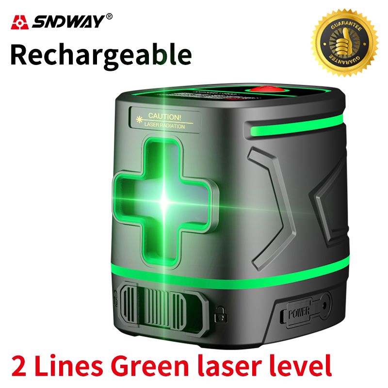 Rechargeable Laser Level Self-leveling Cross Line