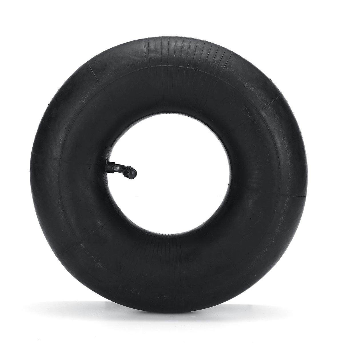 4.10 / 3.50 - 4 Inner Tube For Pneumatic Wheel Trolley Wheel 10'' Bent Valve Air