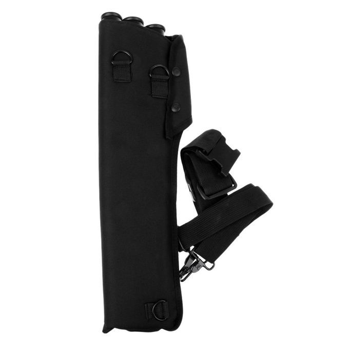 Outdoor Archery Hunting Bow Arrow Holder Belt Bag Arrow Back Black