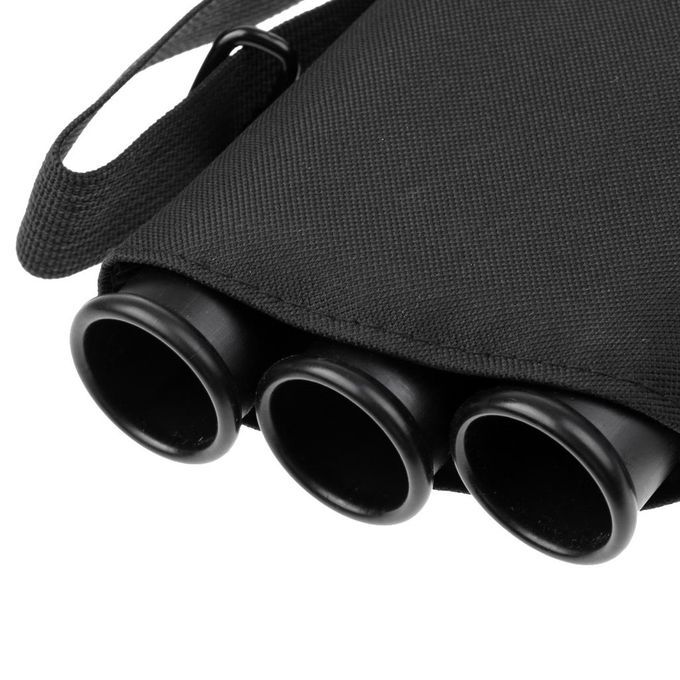Outdoor Archery Hunting Bow Arrow Holder Belt Bag Arrow Back Black