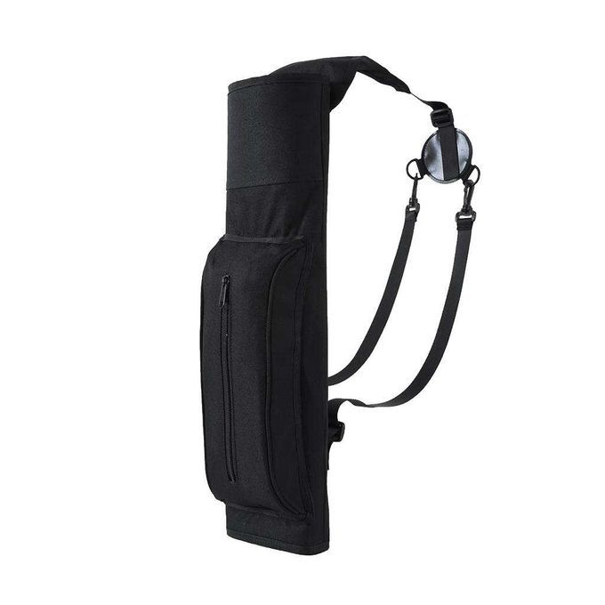 Large Capacity Back Archery Quiver Arrow Holder Belt Bag Outdoor Bow