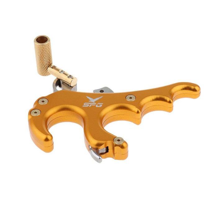 Aluminum Alloy Archery Release  Compound Bows Shooting Tool Gold