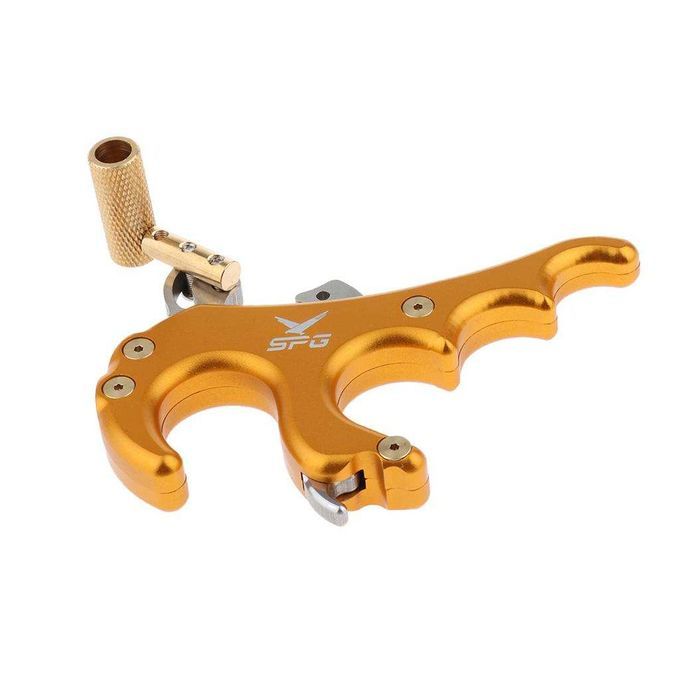 Aluminum Alloy Archery Release  Compound Bows Shooting Tool Gold