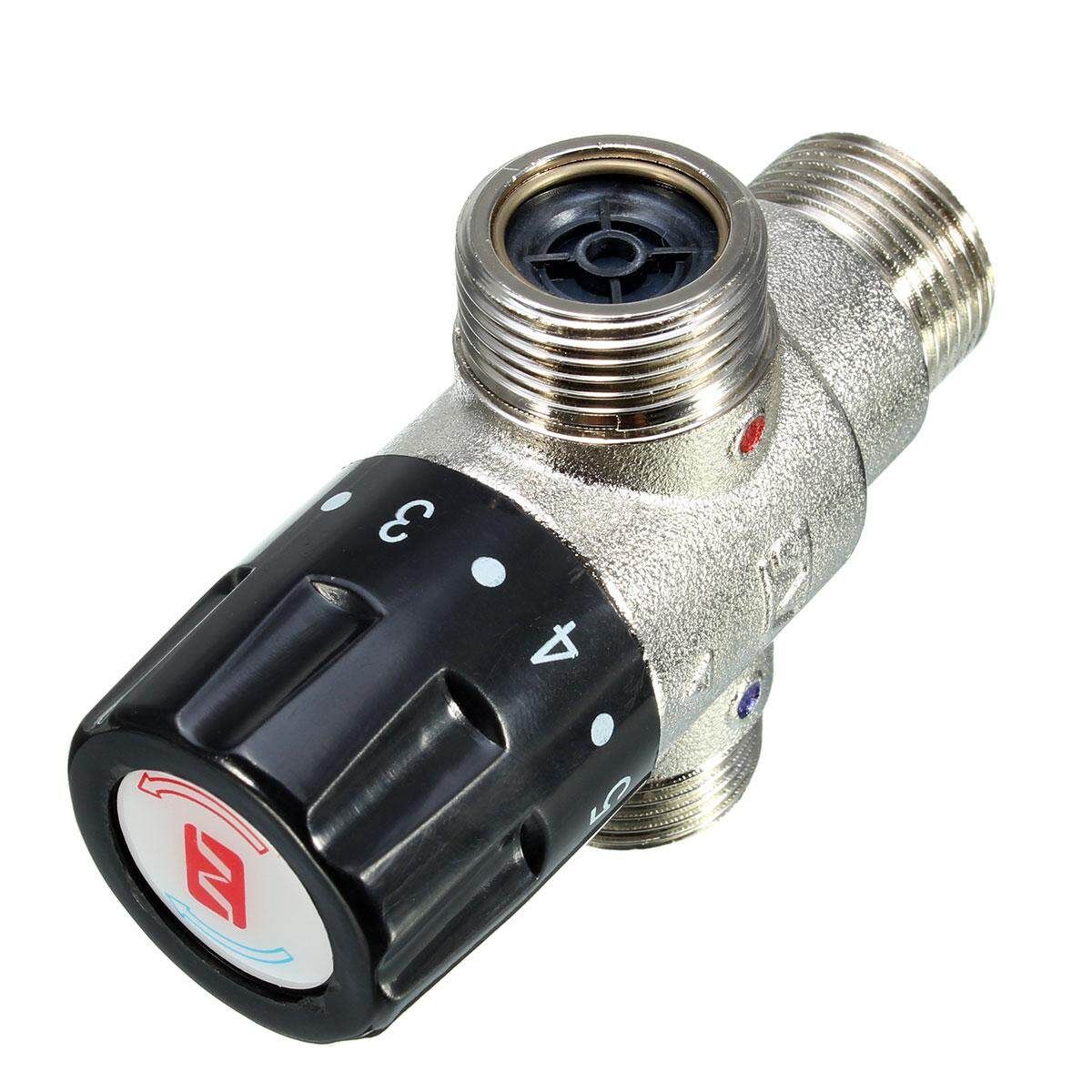 High Quality Brass 3/4Inch DN20-S Solar Heater Thermostatic Mixing Valve