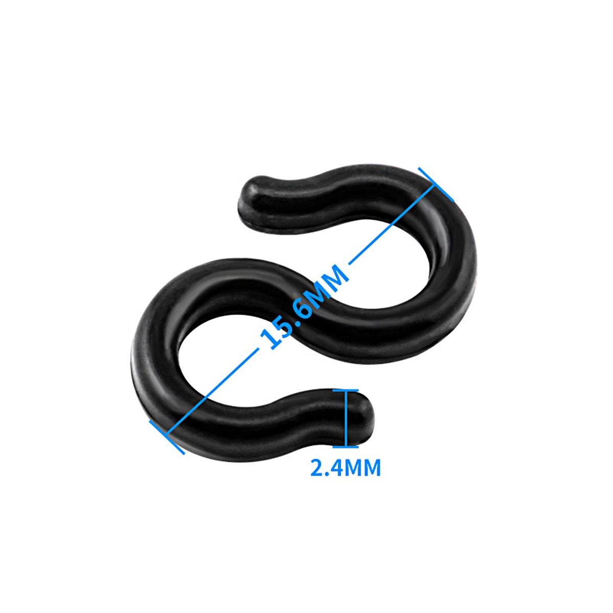 10Pcs Bicycle Line Buckles Smooth Edge Bicycle Cross Line Clips
