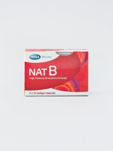 NAT B CAPSULES HIGH POTENCY