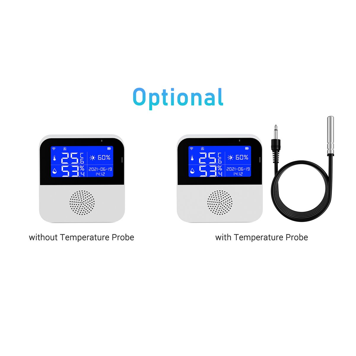 Wi-Fi Temperature Humidity Meter Indoor Hygrometer