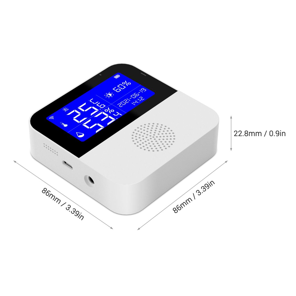 Wi-Fi Temperature Humidity Meter Indoor Hygrometer