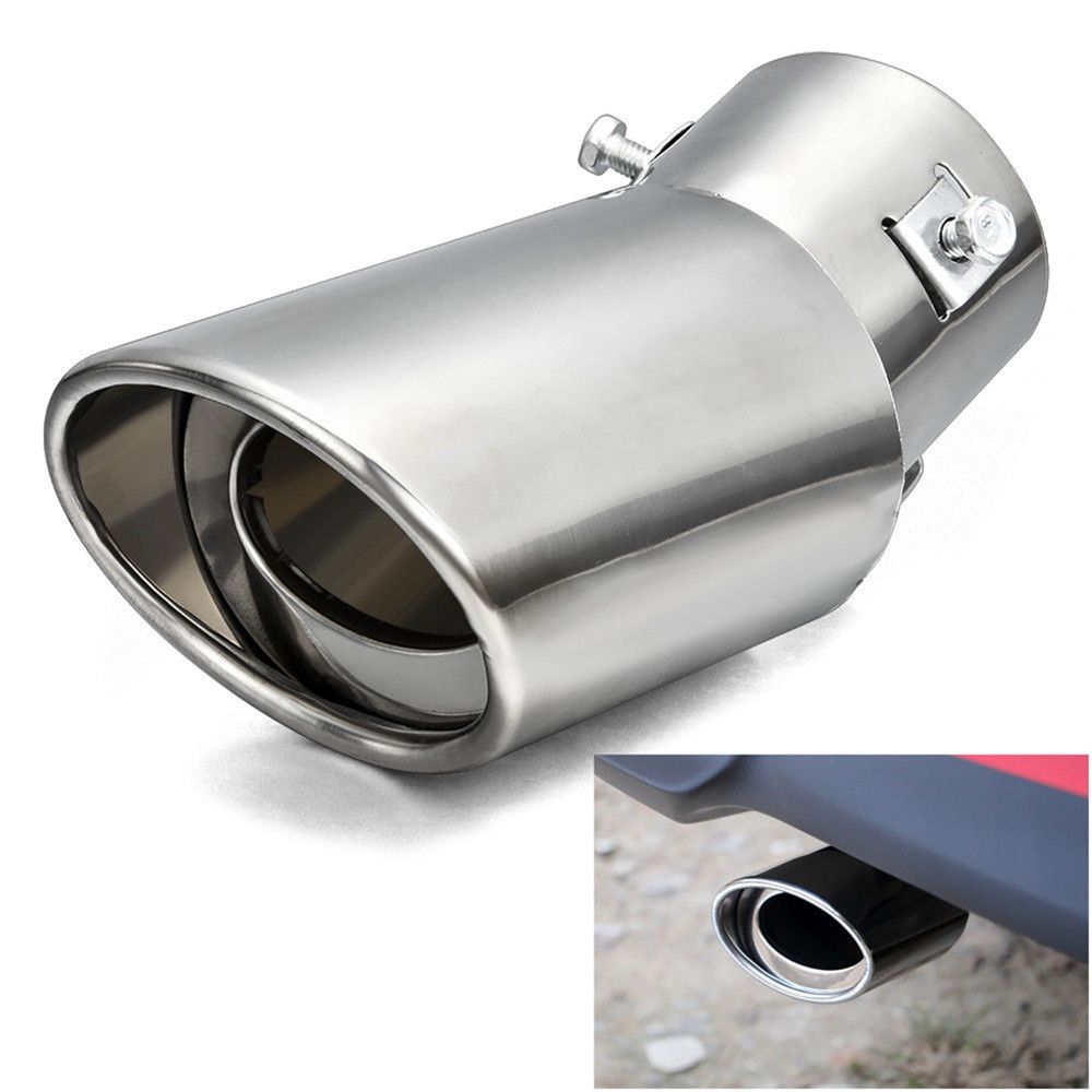 Universal Superior Car Exhaust Muffler Tip Round Stainless