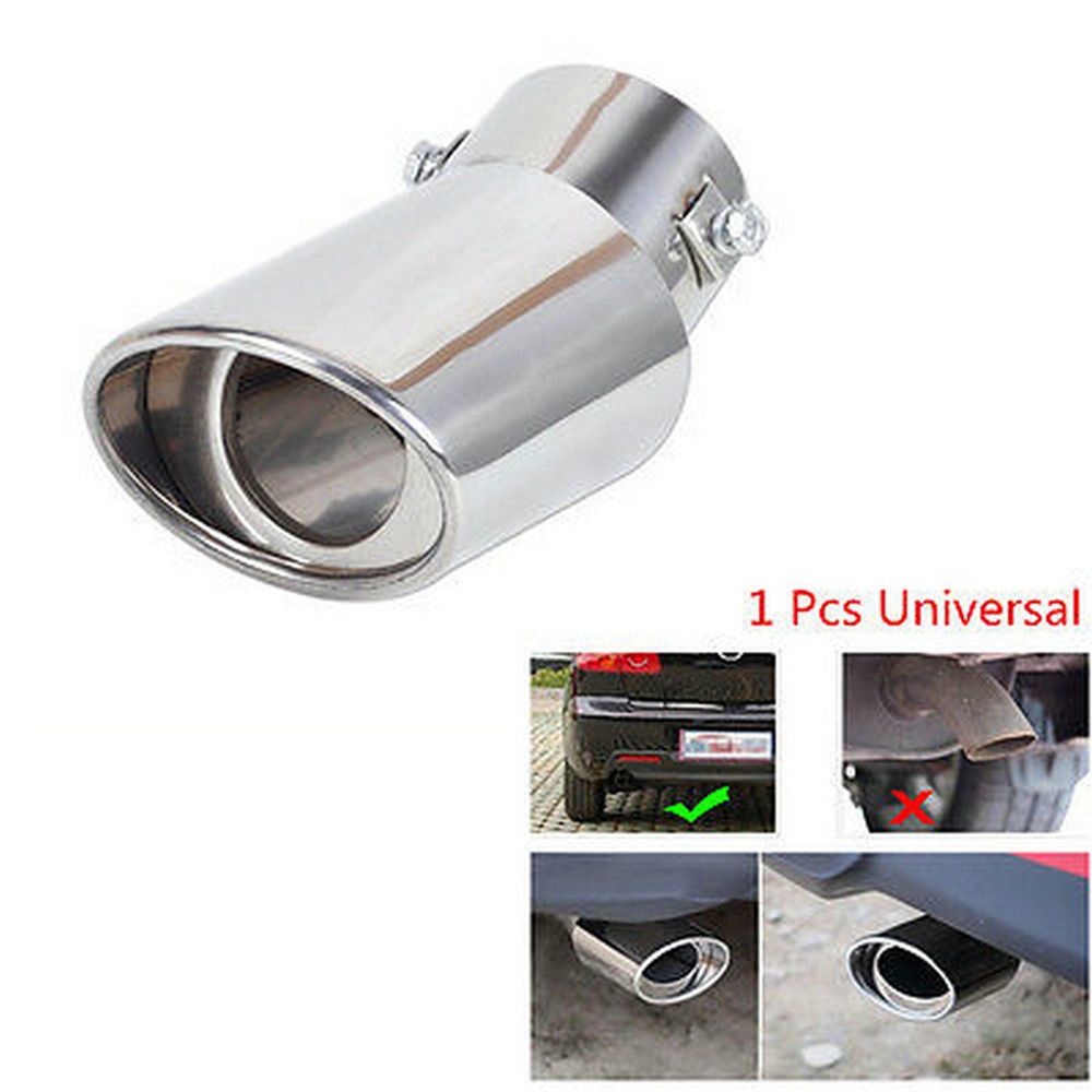 Universal Superior Car Exhaust Muffler Tip Round Stainless