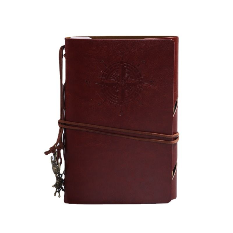 Travel Notepad Retro Pirate Book Loose-leaf Notebook