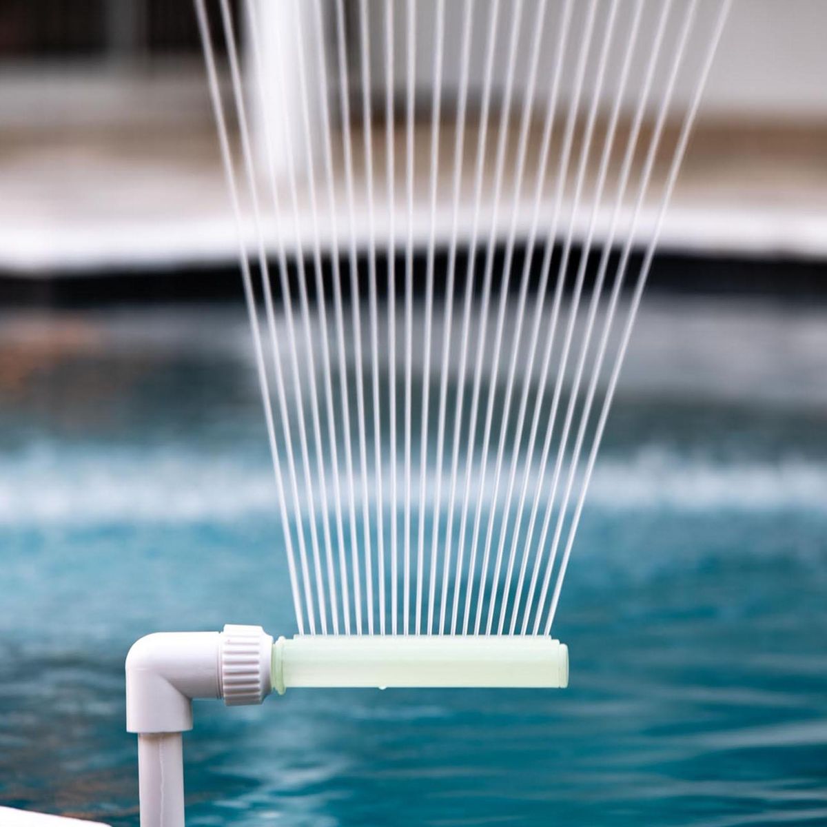 Pool Waterfall Pool Fountain Spray Yard Waterfall Return Jets White