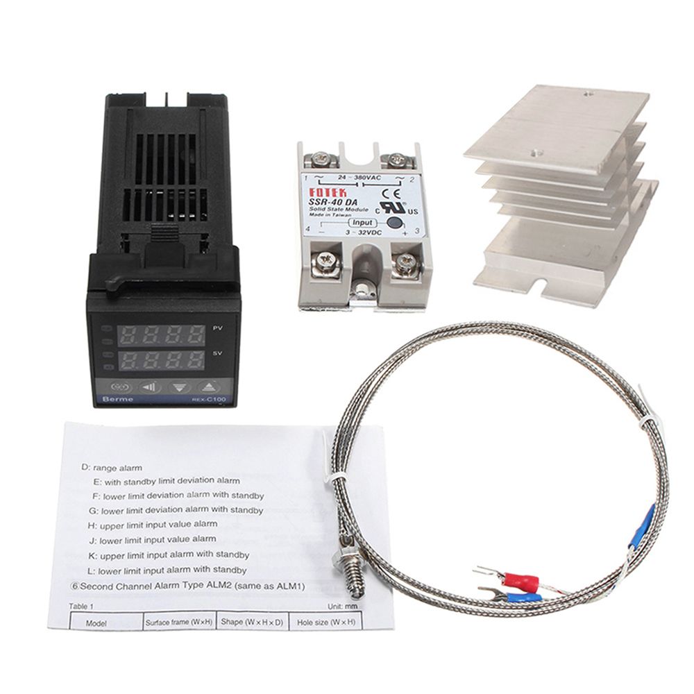 REX-C100FK02-V*AN Intelligent Temperature Controller SSR