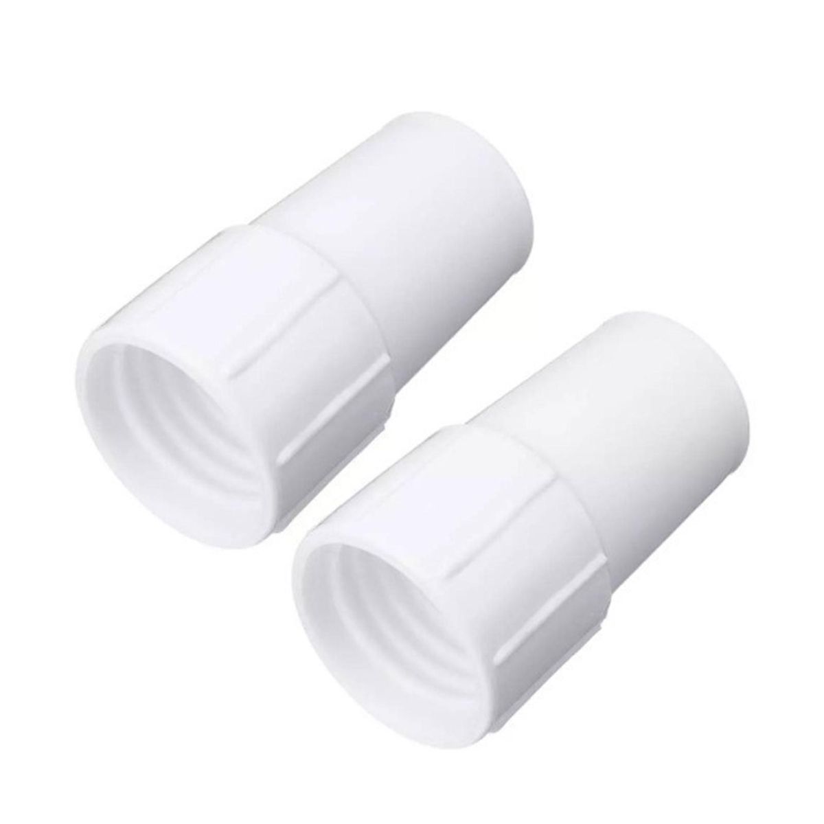 Pool Hose Adapter 38mm Sludge Suction Replacement Connector White