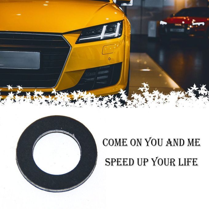 QY-202901 Oil Pan Plug Washer Gearbox Oil Drain Pad Gasket  Ar A  Essories-black