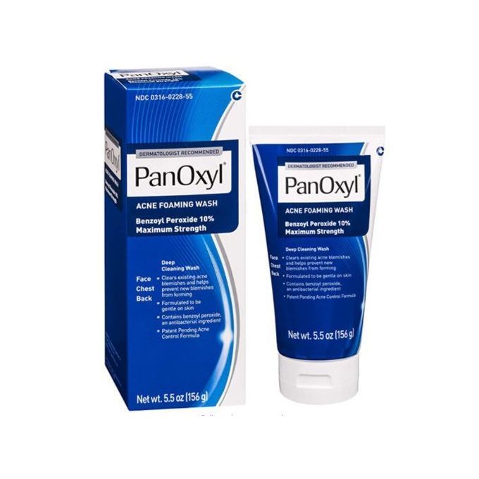 Acne Foaming Cleansing Wash Benzoyl Peroxide Maximum Strength